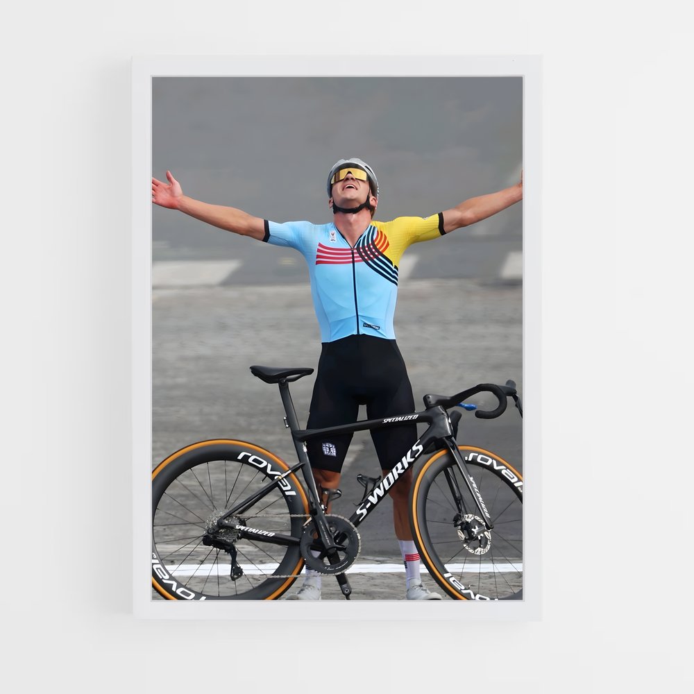 Poster L'Ascension de Remco – affiche Cyclisme (vue 3)